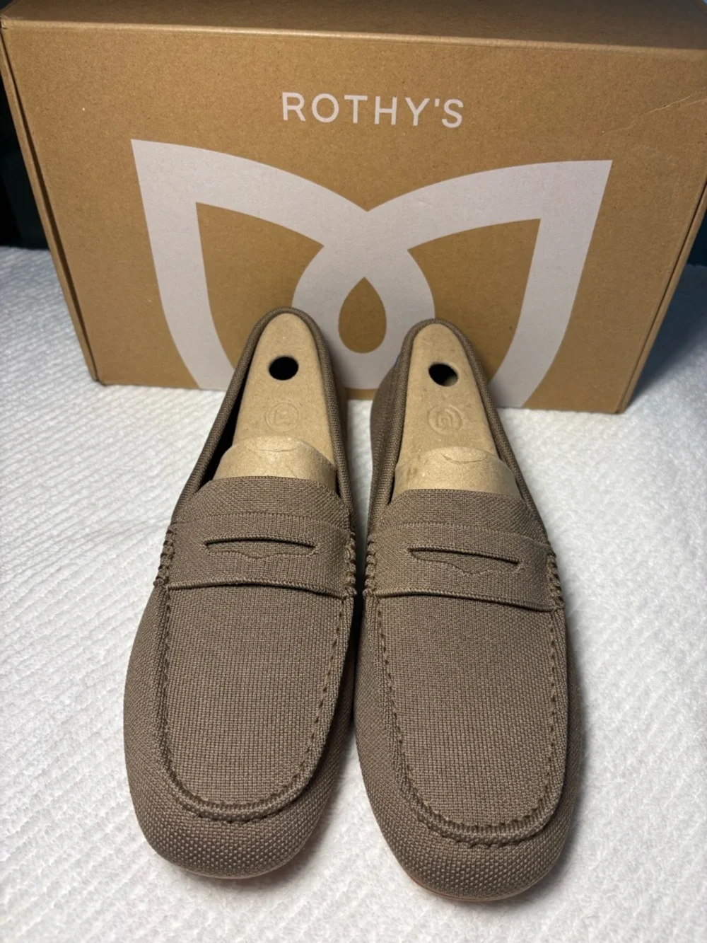 Rothy's Driver Loafers Portobello (taupe)